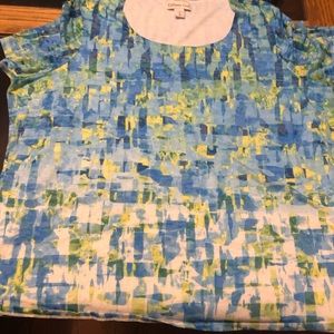 Coldwater creek size 1x (18) scoop neck tshirt